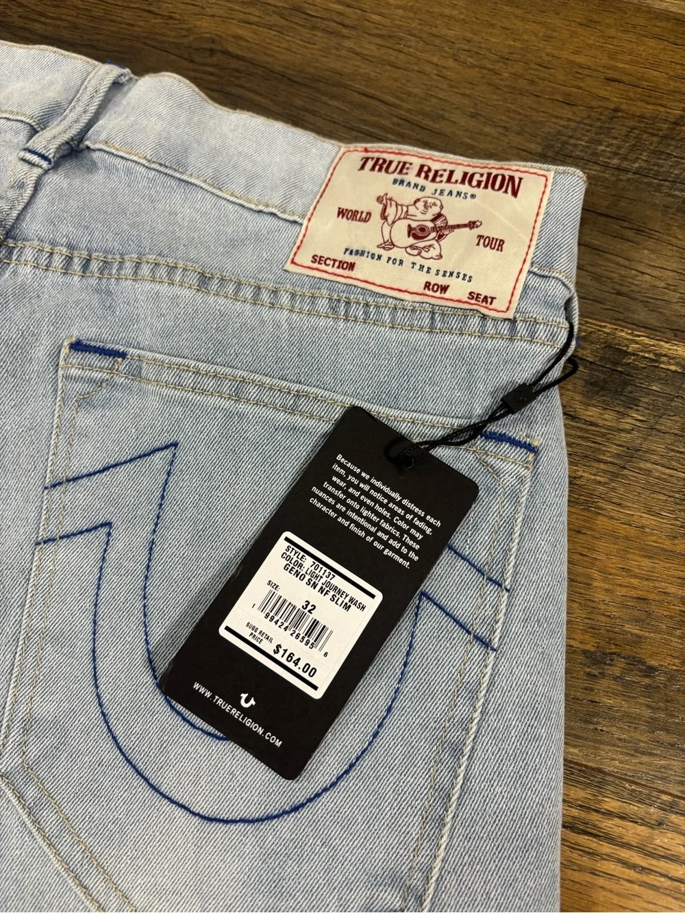True religion Geno relaxed slim jeans